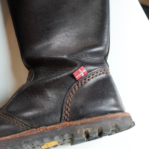 Duckfeet Women's Leather Boots w NEW Vibram Soles Sz. EU 38 US 7.5/8 - Picture 4 of 9